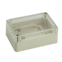 Caja de plástico para proyectos de electrónicos, caja de cierre de Cable de agua transparente, 85x58mm x 33 2024 - compra barato