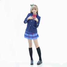 anime Love Live!! Hoshizora Rin Odonokisaka High School uniform cosplay costume Send a knot 2024 - buy cheap