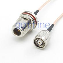 10pcs 15CM Pigtail coaxial jumper cable RG316 extension 6inch RP TNC male plug to N female jack waterproof RF adapter connector 2024 - buy cheap