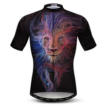 3D Wolf Lion Tiger Cycling Jersey Men Ropa Ciclismo 2021 Bicycle Cycling Clothing Summer MTB Bike Jersey Shirt Maillot Ciclismo 2022 - buy cheap