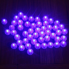 Luces Led redondas para globos, 50 Uds., para decoración para fiesta de boda 2024 - compra barato
