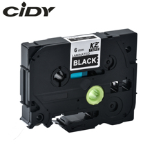 CIDY Tze 315 Tz315 white on black Laminated Compatible P touch 6mm tze-315 tz-315 tze315 Label Tape Cassette Cartridge 2024 - buy cheap