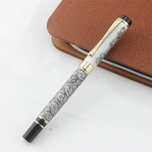 Jinhao 5000 caneta fonte, de metal, dragão, de luxo, 0.5mm, para escritório, material escolar 2024 - compre barato