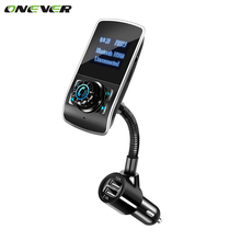 Car MP3 Audio Player Bluetooth FM Transmitter Wireless FM Modulator Car Kit HandsFree LCD Display USB Charger for phones 2024 - buy cheap