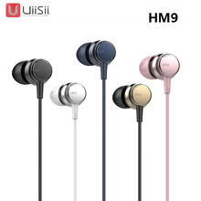 UiiSii-cable DE cancelación DE ruido para la oreja, audífono eléctrico DE Metal con micrófono, para música DE graves, HM9 2024 - compra barato