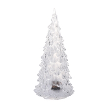 Wholesales item Color Changing LED Artificial Crystal Christmas Tree Decoration xMAS Night Light 2024 - buy cheap