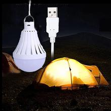 Inteligente Lâmpada De Emergência 10 W 20 W 30 W 40 W 110 V 220 V USB Luzes Lâmpada LED Recarregável iluminação ao ar livre para o Acampamento de Pesca