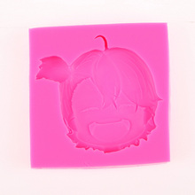 Free shipping small Cartoon Girl soap chocolate Candy cake decorating tools DIY baking fondant silicone mold F0473 2024 - buy cheap