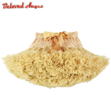 0-16 Years Girls Fluffy Chiffon Pettiskirt Kids 22 Colors Tutu Skirts Girl Ballet Dance Party Skirt Christmas Tulle Petticoat 2024 - buy cheap