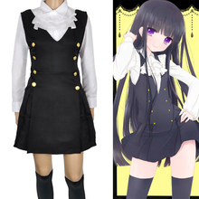 Anime Inu x Boku SS  Cosplay costume Shirakiin Ririchiyo Girl Uniform Dress Skirt Women Uniform Clofree European size 2024 - buy cheap