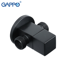 GAPPO Angle Valve Water Control Valve Faucet Antique Brass black Diverter Toilet Flush Valves control Accessories Bathroom Tap 2024 - buy cheap