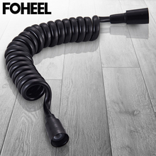 Foheel-mangueira de chuveiro flexível, 1.5m, material pu, bidet, pulverizador, encanamento, acessórios de banheiro, dropshipping 2024 - compre barato