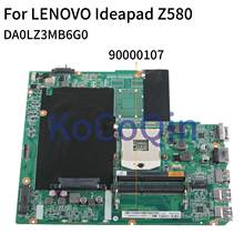 Материнская плата KoCoQin для ноутбука LENOVO Ideapad Z580, поддержка Core I3 I5 I7, материнская плата DA0LZ3MB6G0 90000107 SLJ8E 2024 - купить недорого