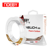 NOEBY 100m/150m Fluorocarbon Fishing Line 4-32LB Monofilament Transparent Carp Carbon Wire Tresse Peche Tackle Linha De Pesca 2024 - buy cheap