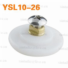 [YSL10-26]high quality copper core shower room sliding roller wheel nylon bearing roller 2024 - buy cheap