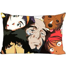 Cowboy Bebop New Arrival Rectangle Anime Pillowcases Zipper Custom Pillow Cover Wedding Decorative Christmas Gift 2024 - buy cheap