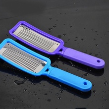 1PC Luxury Stainless Steel Foot Scrub Manicure Nail Tools Foot File Heel File Grater For The Feet Foot Pedicure Rasp Remover 2024 - buy cheap