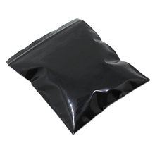 13*19cm Opaque Plastic Ziplock Black Self Seal Zipper Zip Lock Valve Bag Retail Reclosable Storage Packing Packaging Poly Pouch 2024 - buy cheap