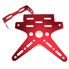 5Pcs/lot 160 x160 x 45 MM Electroplate Motorcycle Rear License Plate Frame Motorcbike Scooter Number Plate Holder 2024 - buy cheap