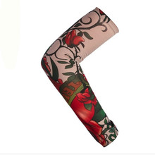 2020New Arm Sleeves Sunscreen Elastic Nylon Tattoo Sleeve 1 pcsCool Riding UV Care Stretchy Breathable  Women  Men Arm Stockings 2024 - buy cheap