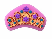 1PCS New Crown Shape Lace Mold Cake Mold Cake Decorating Tools Mold Silicone Mold Fondant Silicone Cake Tools Silicone Mold 2024 - buy cheap