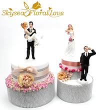 Wedding cake toppers bride groom love calling wedding decoration event party supplies 2024 - buy cheap