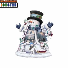 5D DIY Diamond embroidery snowman house puzzle diamond painting Cross Stitch full drill Rhinestone mosaic Christmas home decor 2024 - buy cheap