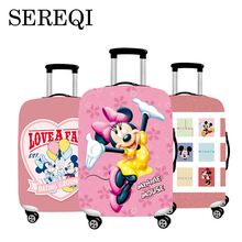 SEREQI-Protector de dibujos animados resistente al desgaste, accesorios de viaje, se adapta a todas las bolsas de viaje, entre "18-32" de altura 2024 - compra barato