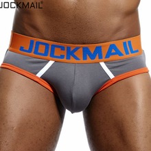 JOCKMAIL New cotton sexy men underwear  Modal mens underpants male panties shorts U convex gay underwear slips men's briefs 2024 - buy cheap