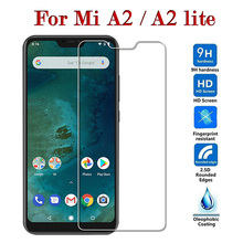 Protective Glass On For Xiaomi Mi A2 lite Protect Glas Tempered Xaomi xiomi Xiaome A 2 A2lite light Screen Protector Phone Film 2024 - buy cheap