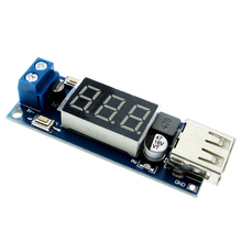DC 4.5-40V To 5V 2A USB Charger LED Step-down Buck Converter Voltmeter Module Low Power for 2024 - buy cheap