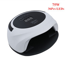 Nail Dryer 75W Nail Lamps 36Pcs UV LED Lamp Beads for Curing Nail Polish Manicure Tools Nail Dryer With10S/30S/60S/99S Timer 2024 - buy cheap