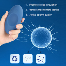 Men Electric Testis Massage Scrotum Ball Stretcher Massager Egg Massager 12 Mode Delay Ejaculation Testicle Massager Health Care 2024 - buy cheap