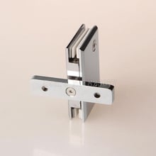 High Quality 2PCS Pure Copper Freely Swivel Glass Door Hinges 360 Degree Up and Down Rotary Shaft Frameless Shower Door Hinges 2024 - buy cheap