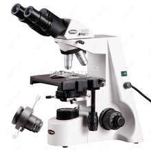 Microscopio de Laboratorio Profesional, suministros de AmScope, 40X-1500X, Infinity Kohler, Binocular, Darkfield 2024 - compra barato