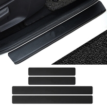 4Pcs Waterproof Carbon Fiber Sticker Protective for FORD FOCUS 2 focus 3 KUGA Fiesta car accessories Motorcycle Automobiles 2024 - buy cheap