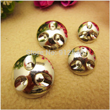 10pcs silver buttons 15mm/18mm/22mm/25mm metal button wholesale fashion buttons metal, garment accessories,JR541 2024 - buy cheap