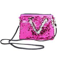Women Fashion Handbag Glitter Sequin Small Handbag Makeup Bags Shoulder Bag 2024 - buy cheap