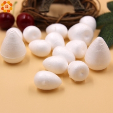 20PCS DIY White Drop Flower Stamen Modelling Polystyrene Styrofoam Foam Craft Ball For Christmas Party Decoration Gifts Supplies 2024 - buy cheap