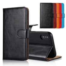 For Tecno Camon X Case cover Kickstand flip leather Wallet case With Card Pocket 2024 - buy cheap