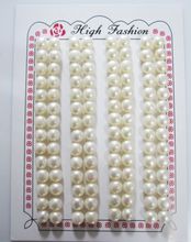 Free shipping 112pcs 6mm white nature fresh water pearl,one hole earring stud,bread shape bead 2024 - buy cheap