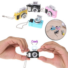 4 Pcs Mini Camera Toys with Sound LED Flash Lamp Keychains Fun Simulation Camera Light Up Toy Kids Gift 2024 - buy cheap