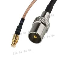The factory sales RF Coaxial cable TV to MCX connector TV male to MCX male Plug RG316 Pigtail cable 15cm fast ship 2024 - buy cheap