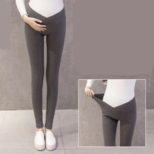 2018 Леггинсы для беременных с заниженной талией Брюки для беременных тонкие брюки для беременных новые весенние осенние брюки для беременных 2024 - купить недорого