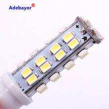 10x T10 W5W 501 1206 38smd LED Перевернутый клина стороны автомобиля лампы накаливания дверь интерьер Географические карты габаритные огни белые мощность 2 Вт 2024 - купить недорого