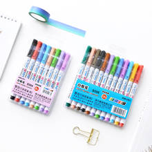 12 color whiteboard marker pen Erasable markers for whiteboard glass metal ceramic Scrapbooking Office School supplies CB759 2024 - buy cheap