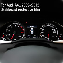 Protector de pantalla para coche, película protectora para salpicadero, alta calidad, HD 4H, para Audi A4L 2009-2012 2024 - compra barato