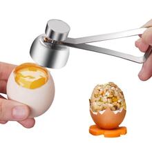 200PCS Metal Egg Scissors Egg Topper Cutter Shell Opener Stainless Steel Boiled Raw Egg Open Creative Kitchen Tools Set 2024 - buy cheap