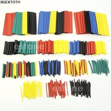 328 Pcs 8 Sizes Assorted Heat Shrink Tube Tubing Wrap Sleeve 5 Colors New 2024 - buy cheap