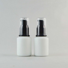 Frasco de spray cosmético de vidro vazio 30ml, faça você mesmo, elegante, branco, bomba de loção, recipiente de vidro, perfume, 10 tamanhos 2024 - compre barato